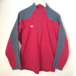 Mountain Hardwear 1/4 Zip Fleece Pullover Sz M